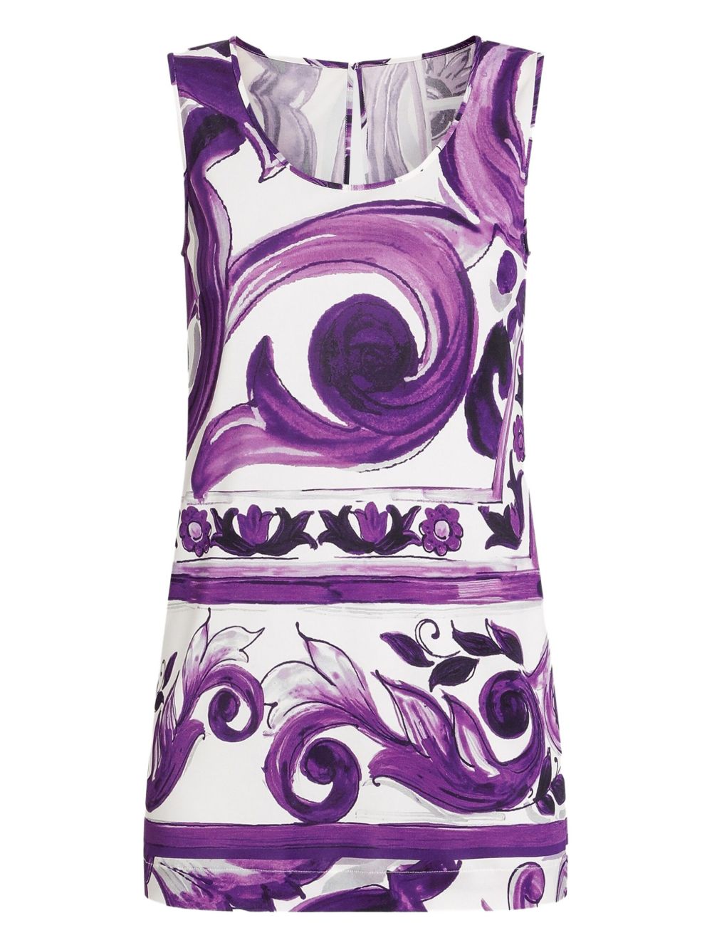 Dolce & Gabbana Maiolica print tank top Dolce & Gabbana