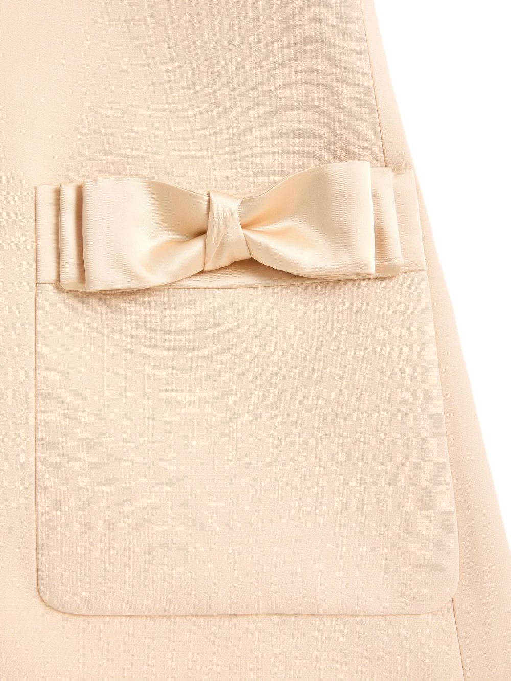 Valentino Short Crepe Couture Dress Valentino