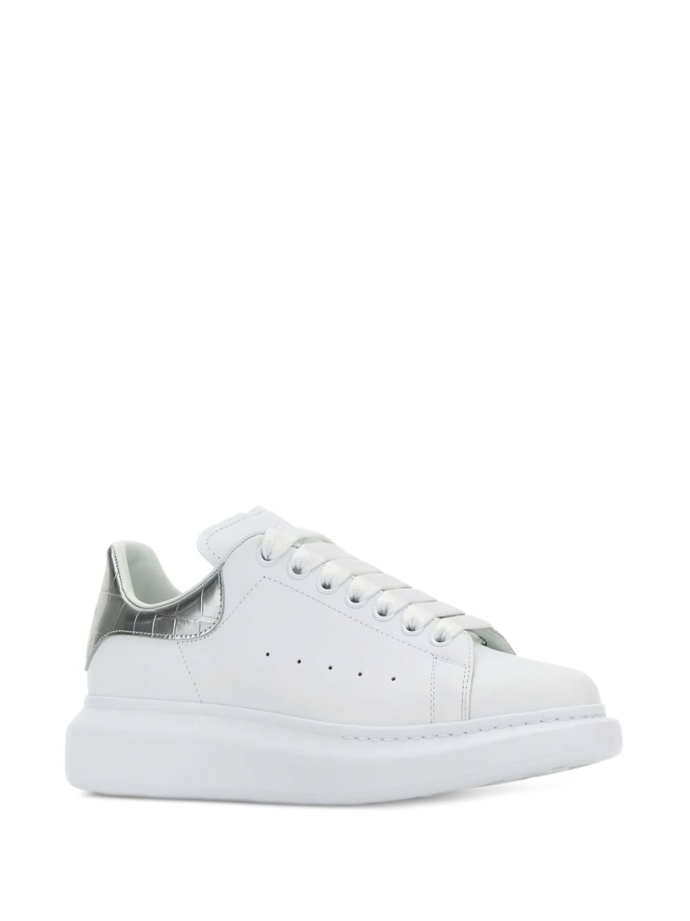 Alexander McQueen Sneakers Silver Alexander Mcqueen