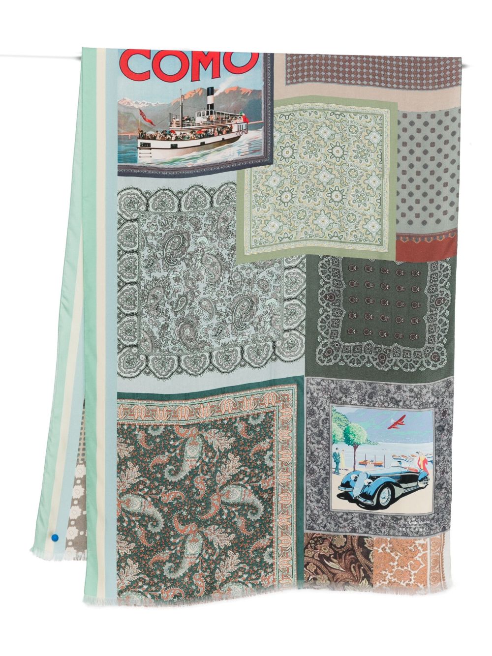 Pierre Louis Mascia silk printed scarf Pierre Louis Mascia