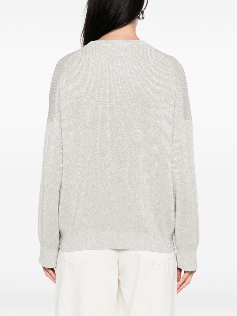 Brunello Cucinelli Sweaters Grey Brunello Cucinelli