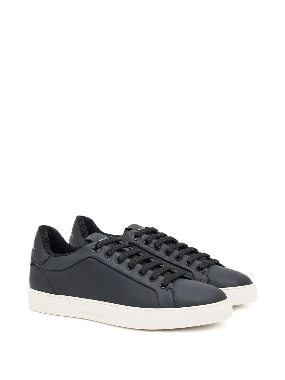 EMPORIO ARMANI EXCLUSIVE Soft leather sneakers EMPORIO ARMANI EXCLUSIVE 