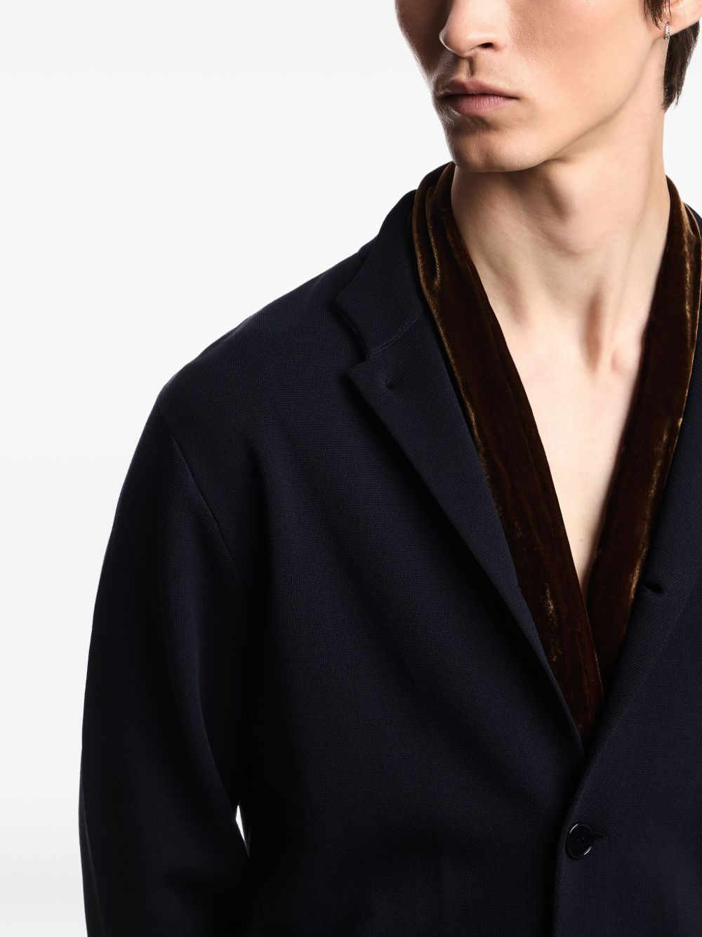 Emporio Armani Jackets Blue Emporio Armani