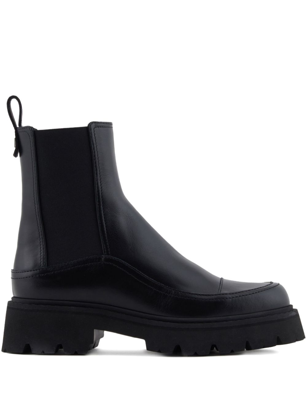 EMPORIO ARMANI EXCLUSIVE Leather Beatles EMPORIO ARMANI EXCLUSIVE