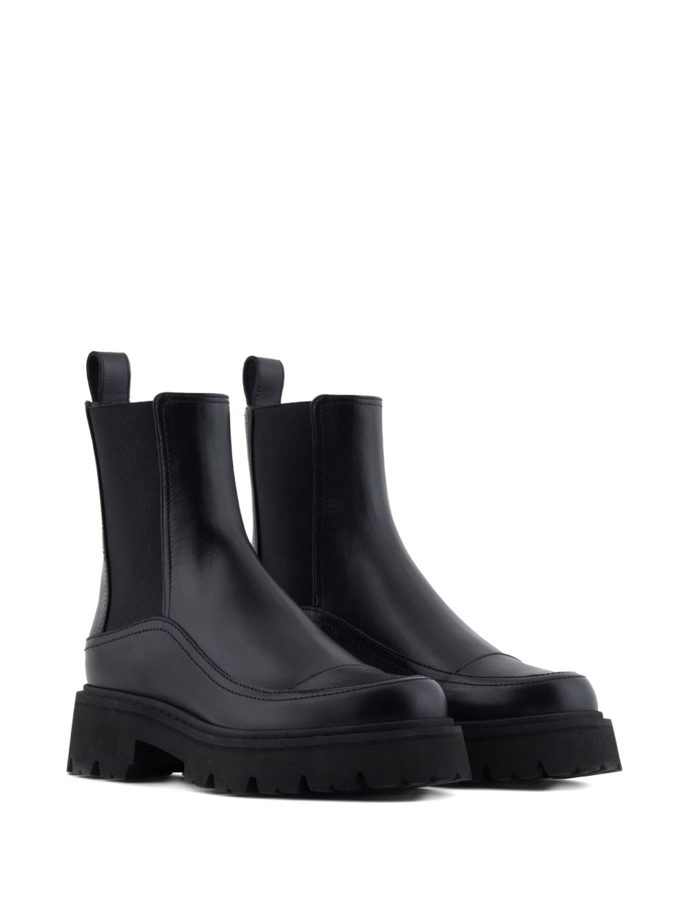 EMPORIO ARMANI EXCLUSIVE Leather Beatles EMPORIO ARMANI EXCLUSIVE