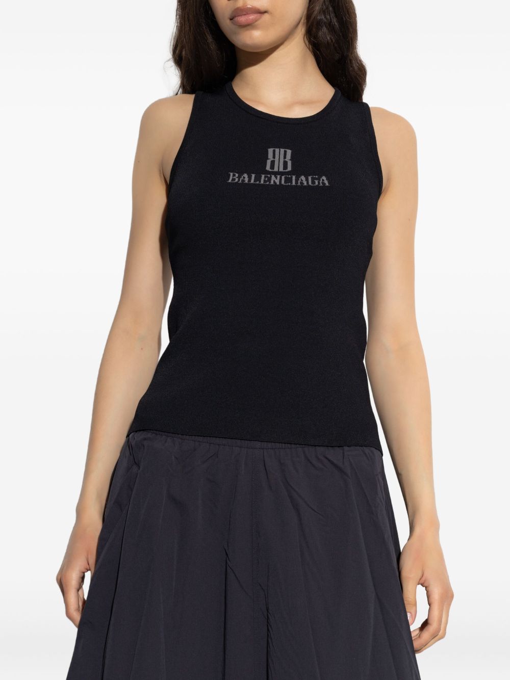Balenciaga Top Black Balenciaga