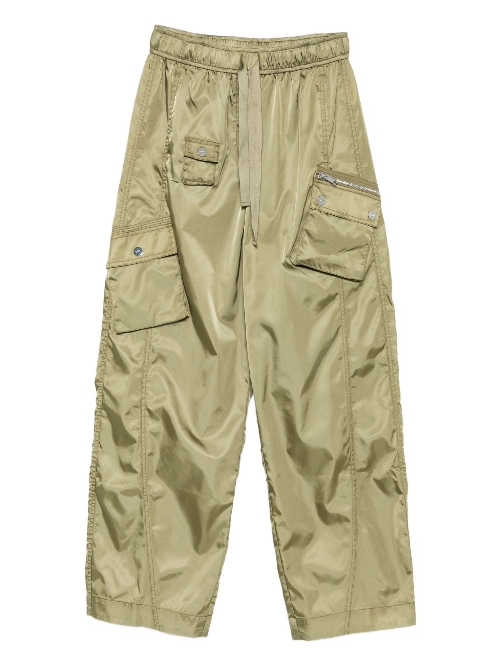 GANNI Trousers Green Ganni