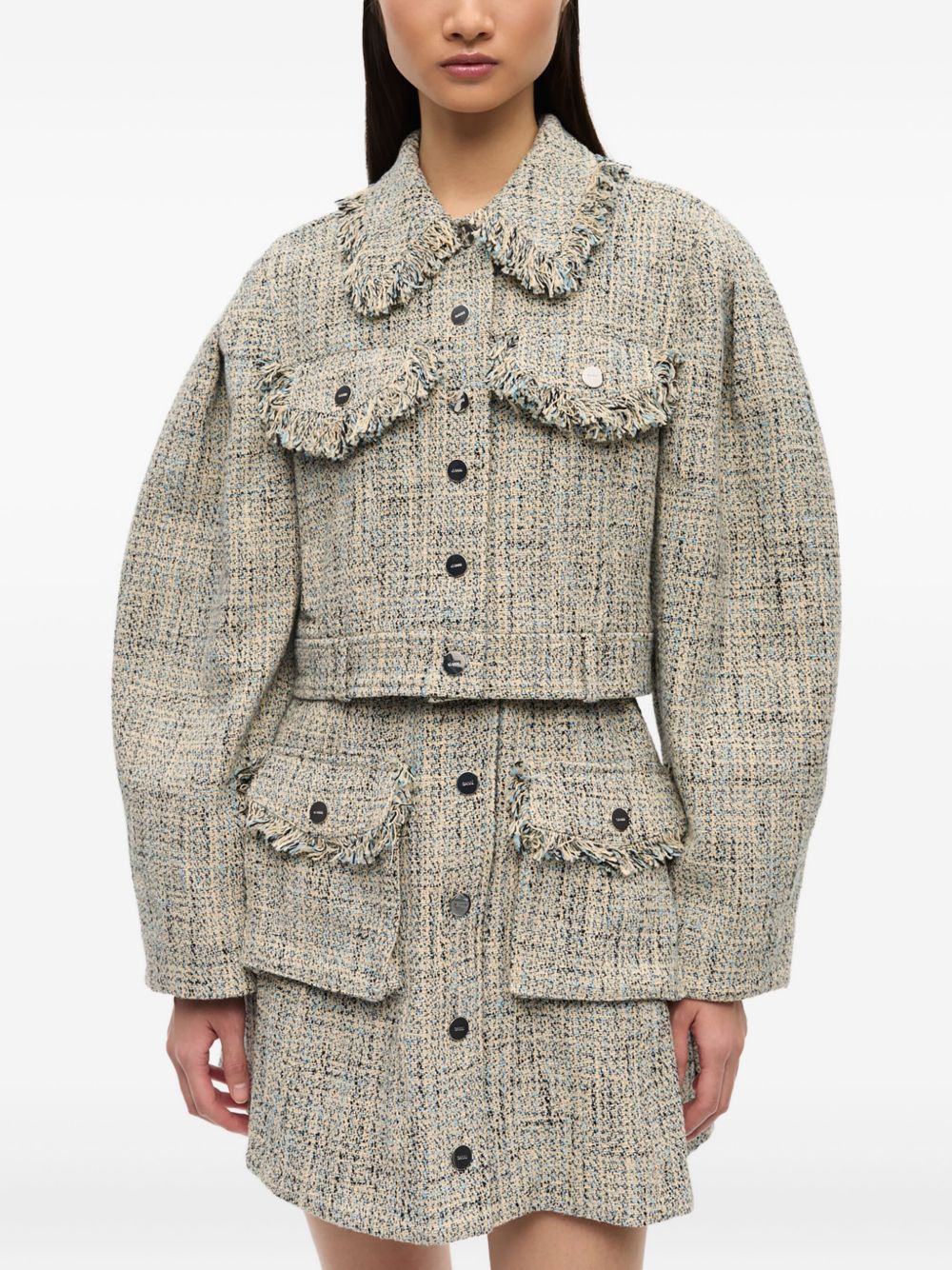 GANNI Jackets Beige Ganni