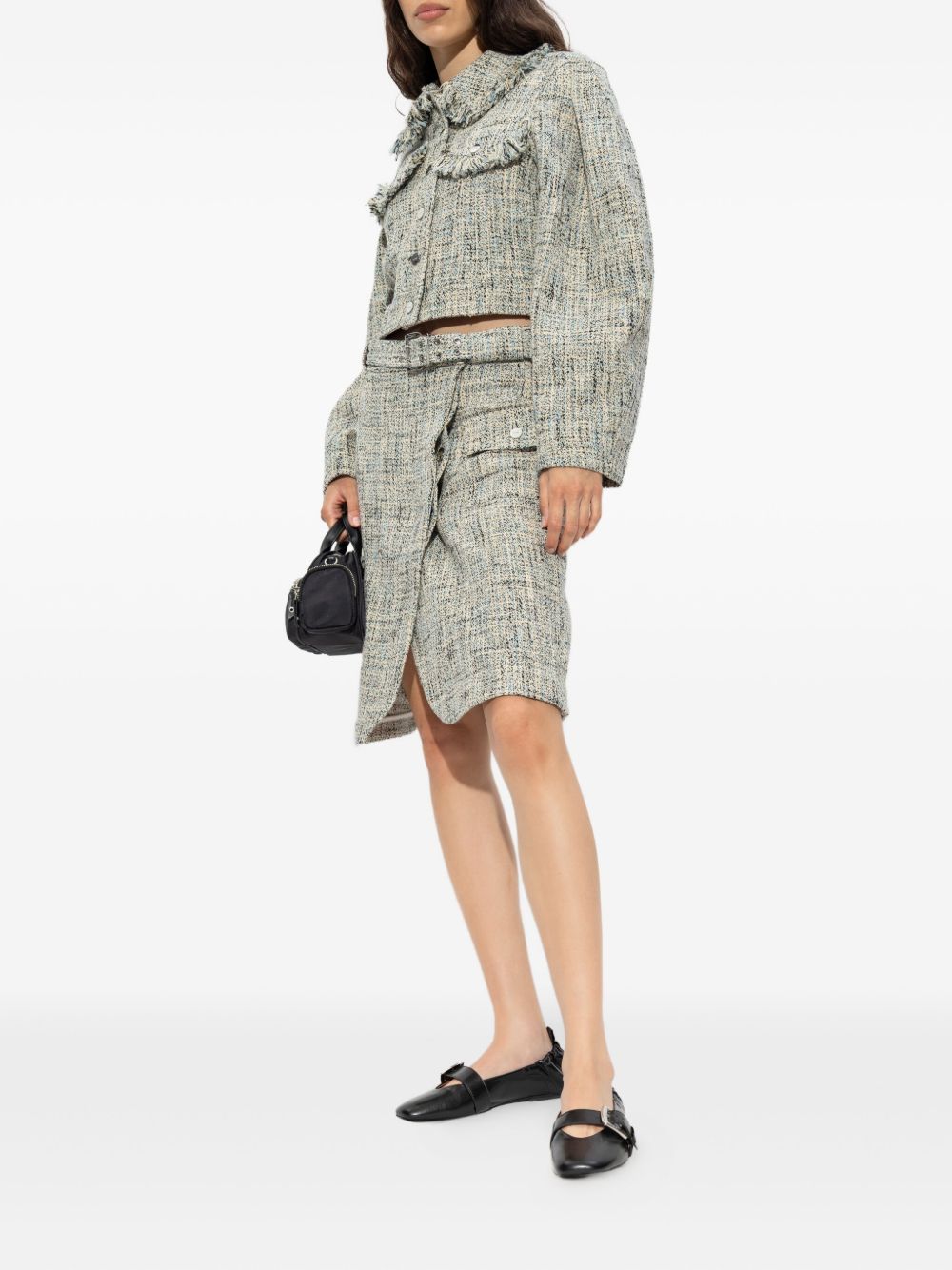 GANNI Skirts Beige Ganni