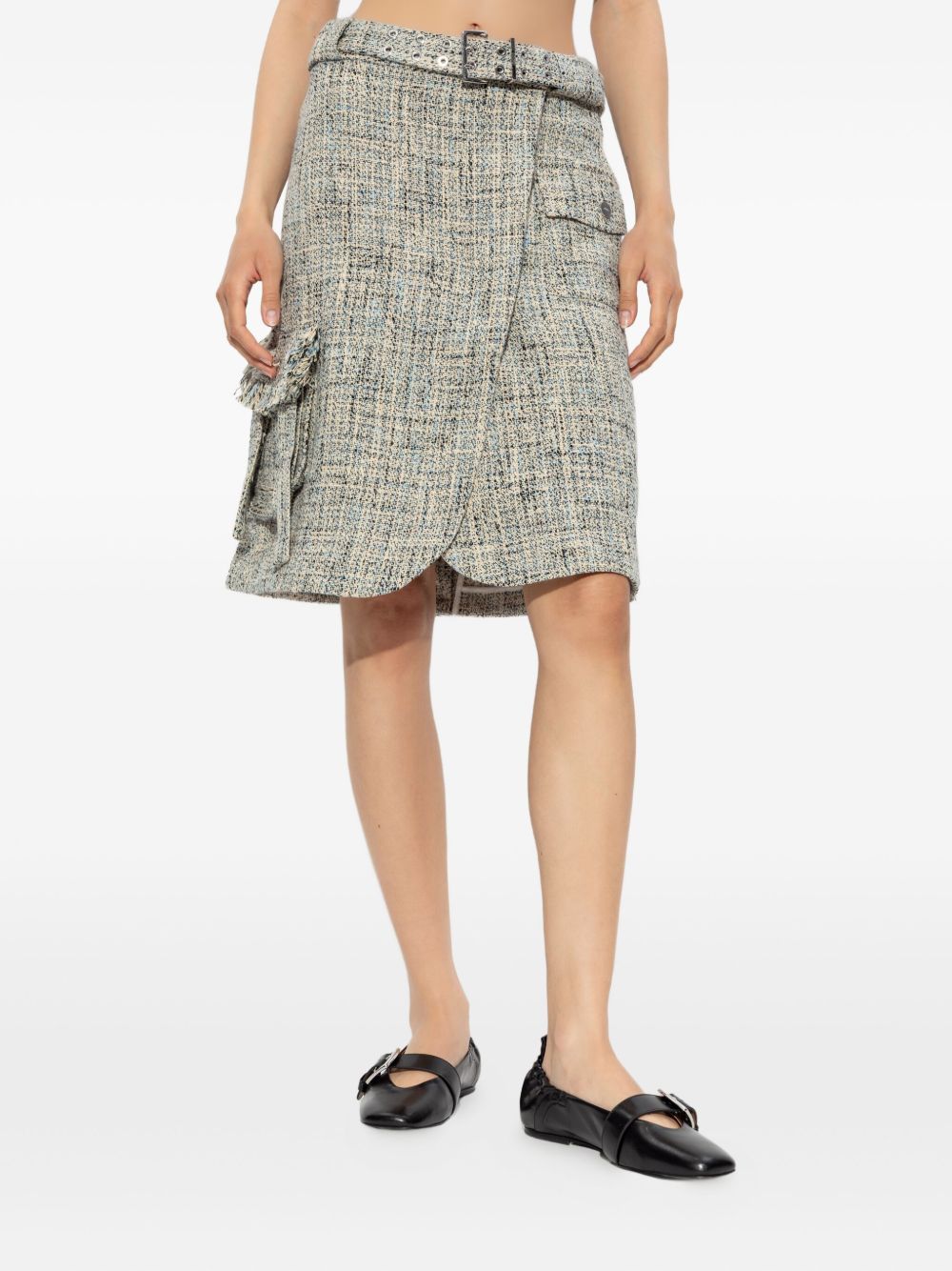 GANNI Skirts Beige Ganni