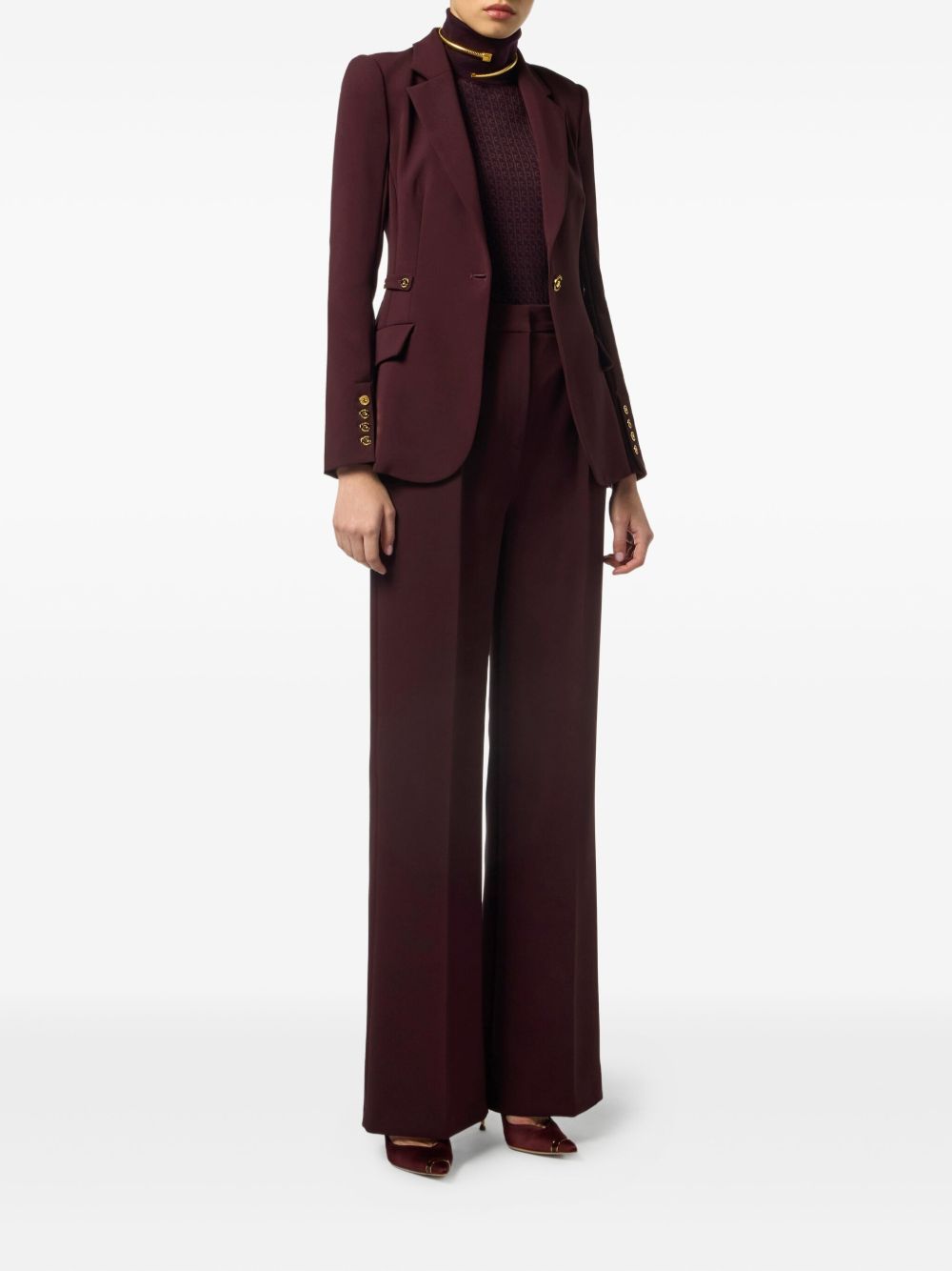Elisabetta Franchi Sweaters Bordeaux Elisabetta Franchi