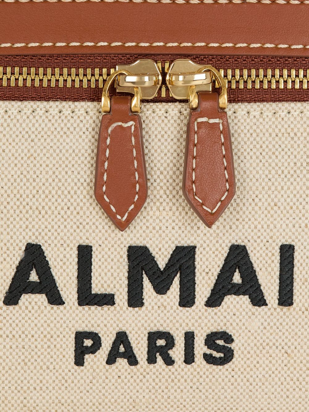 Balmain B-Army canvas vanity case Balmain