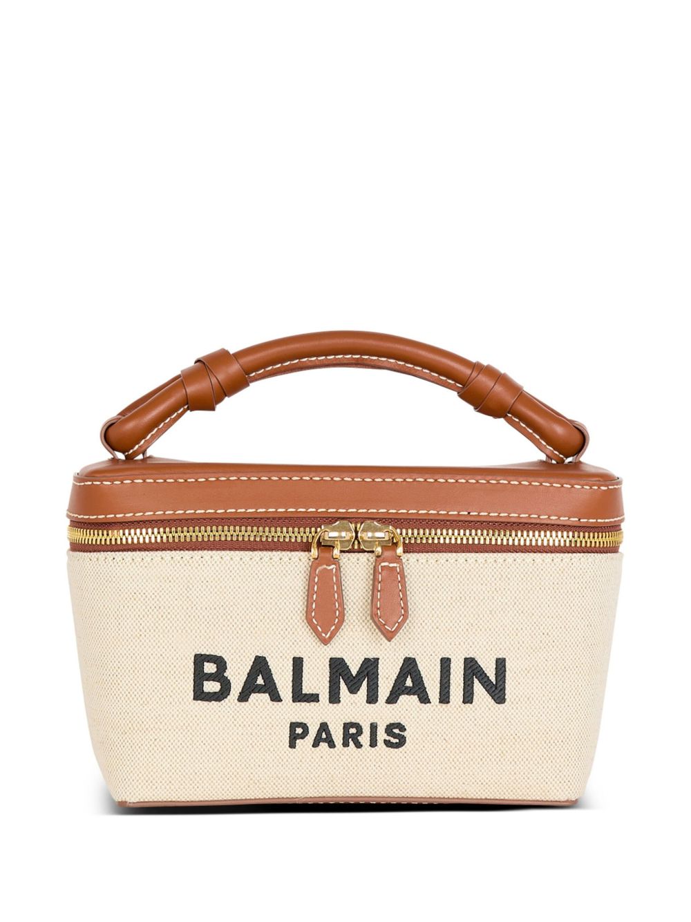 Balmain B-Army canvas vanity case Balmain