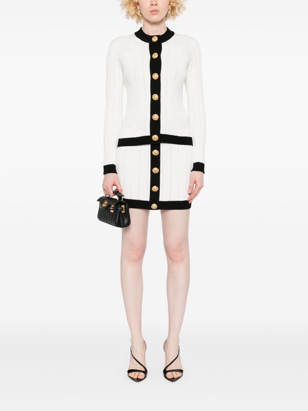 Balmain Two-tone cardigan Balmain