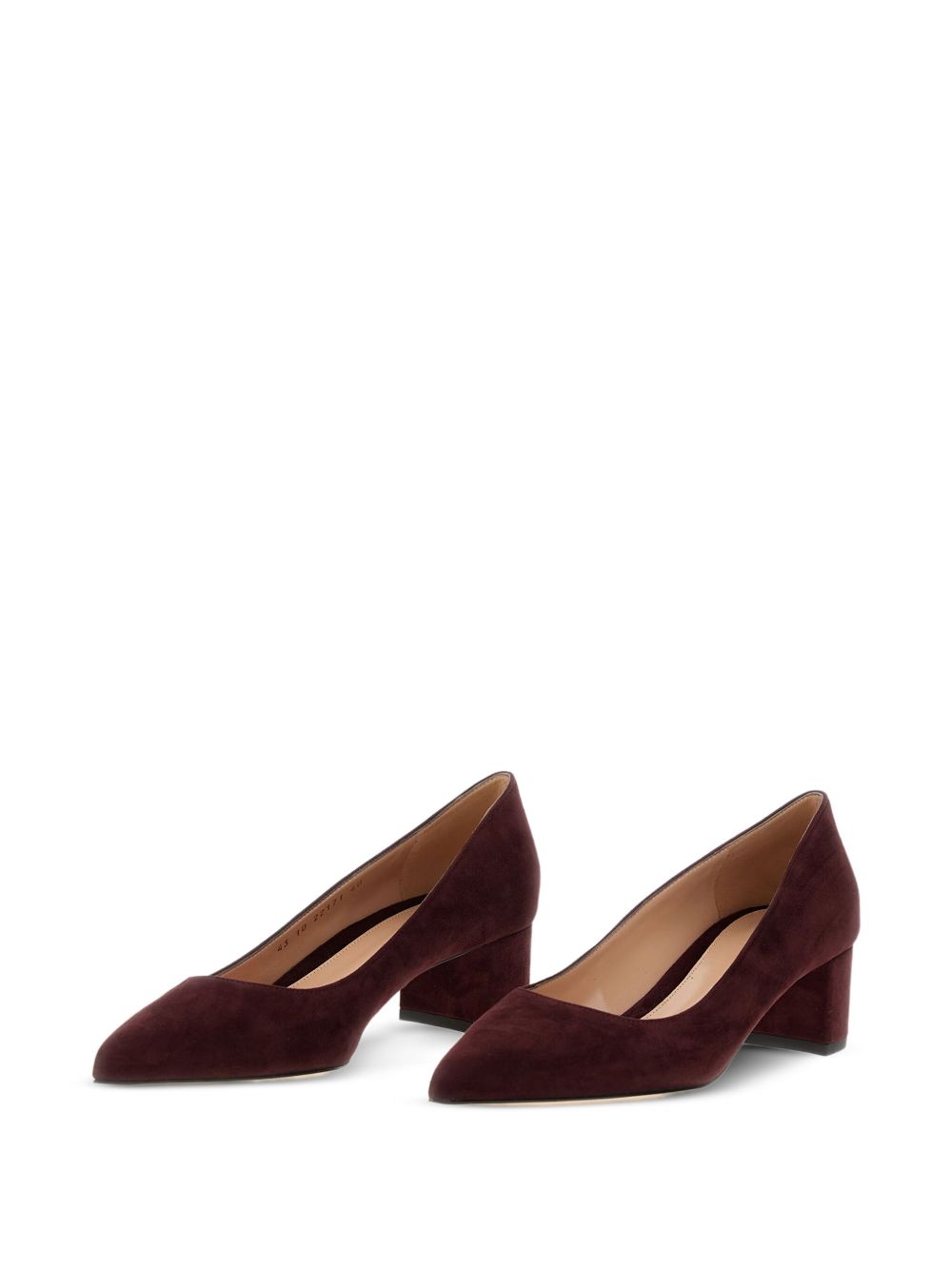 Gianvito Rossi With Heel Bordeaux Gianvito Rossi