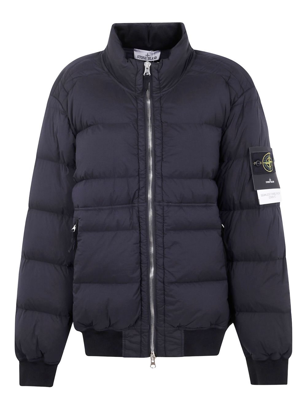 Stone Island Coats Black Stone Island 
