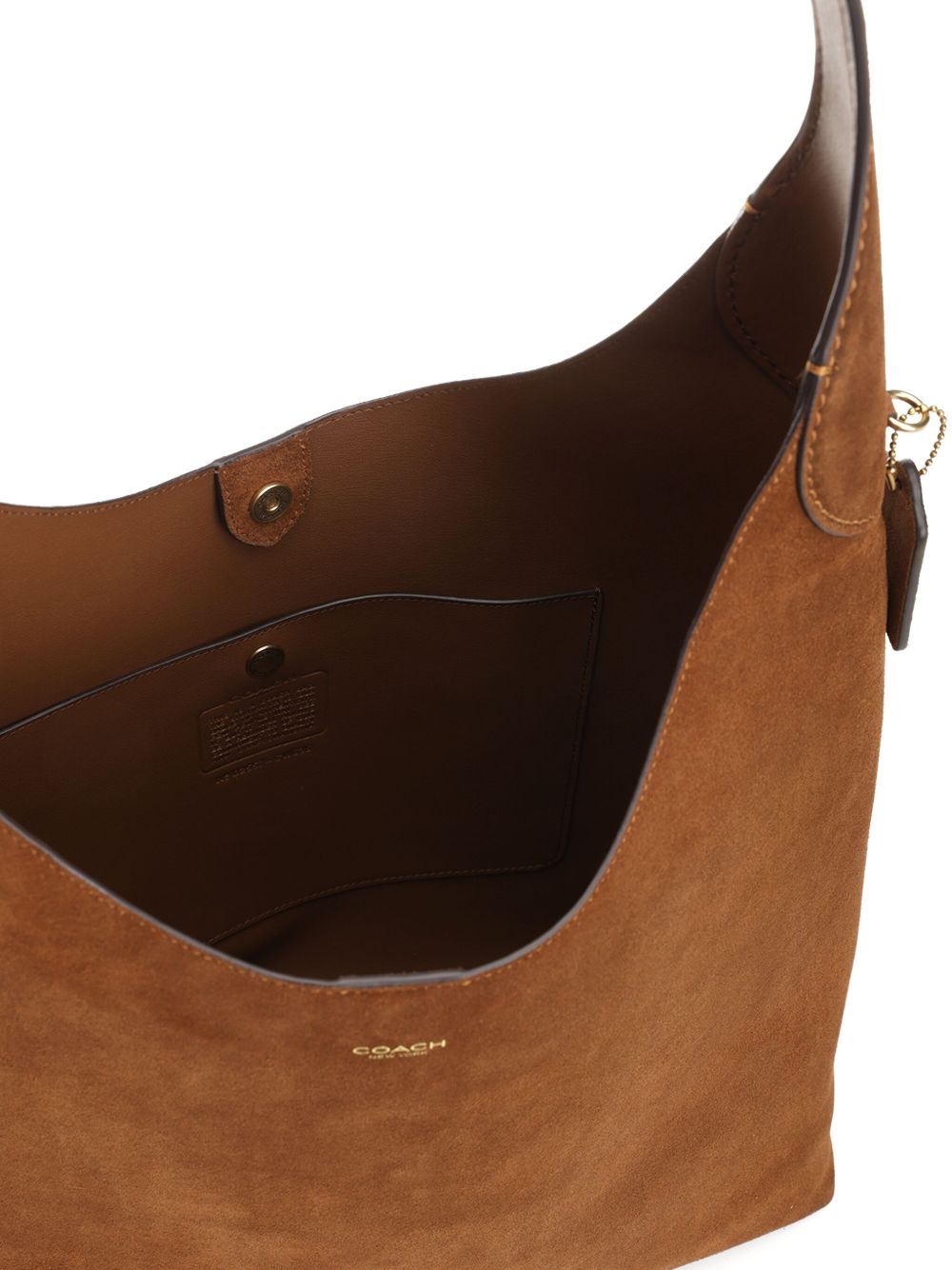 Coach Brooklyn 39 suede leather hobo bag Coach