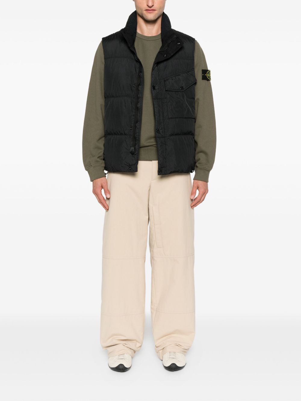 Stone Island Sweaters Green Stone Island