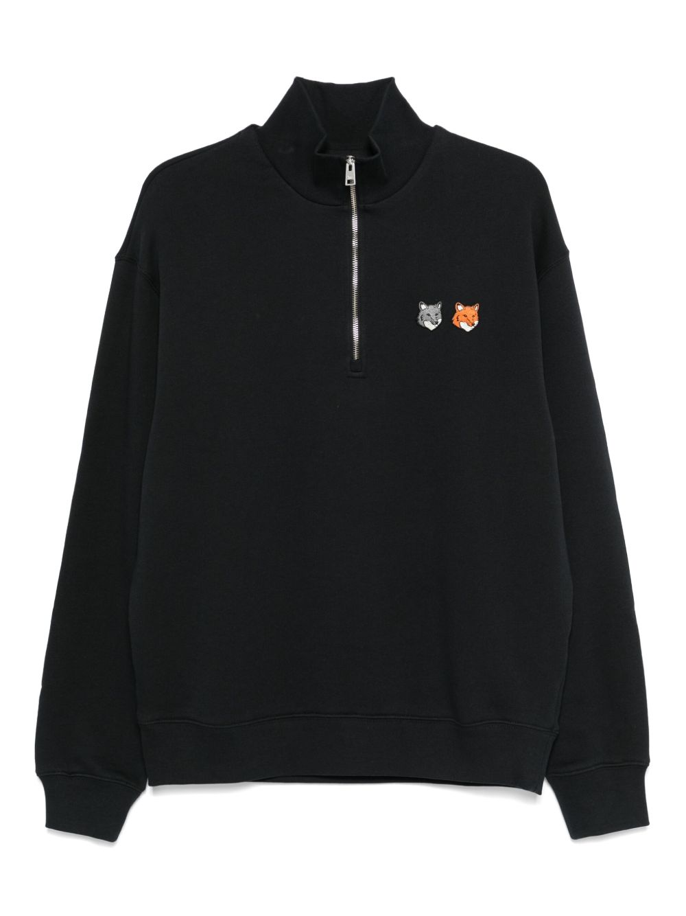 Maison Kitsuné Fox Head half-zip sweatshirt Maison Kitsuné 