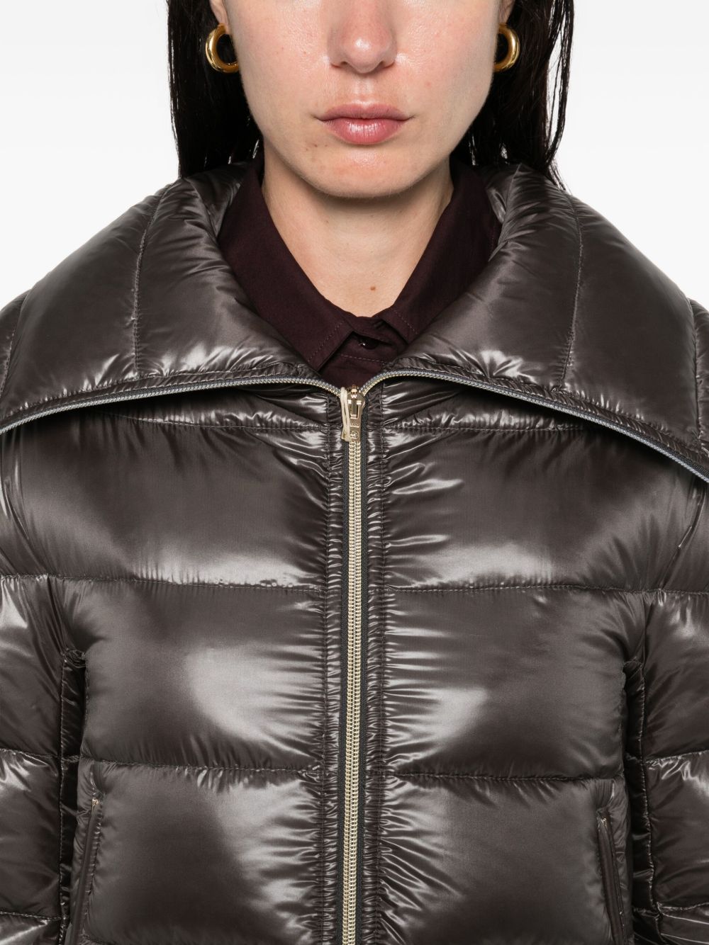 Herno Coats Grey Herno