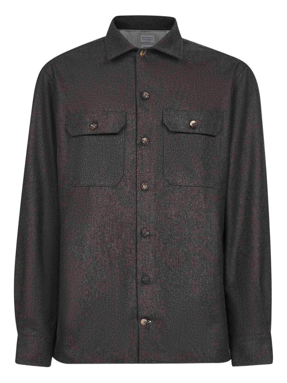 Brunello Cucinelli Shirts Brown Brunello Cucinelli