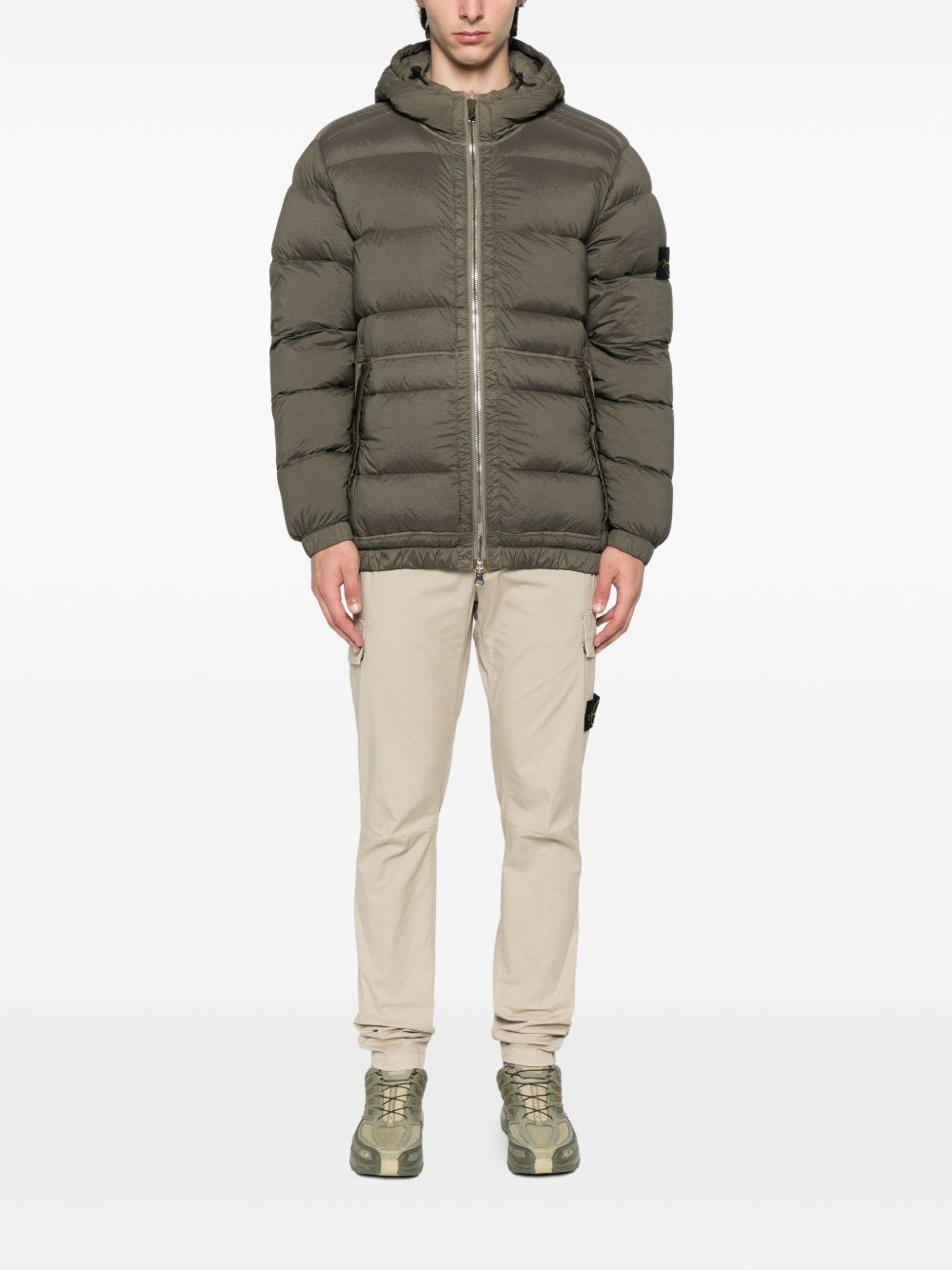 Stone Island Coats Green Stone Island 