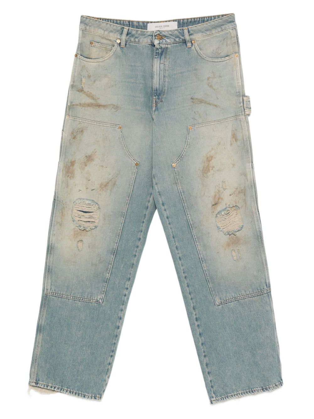 Golden Goose Jeans Clear Blue Golden Goose