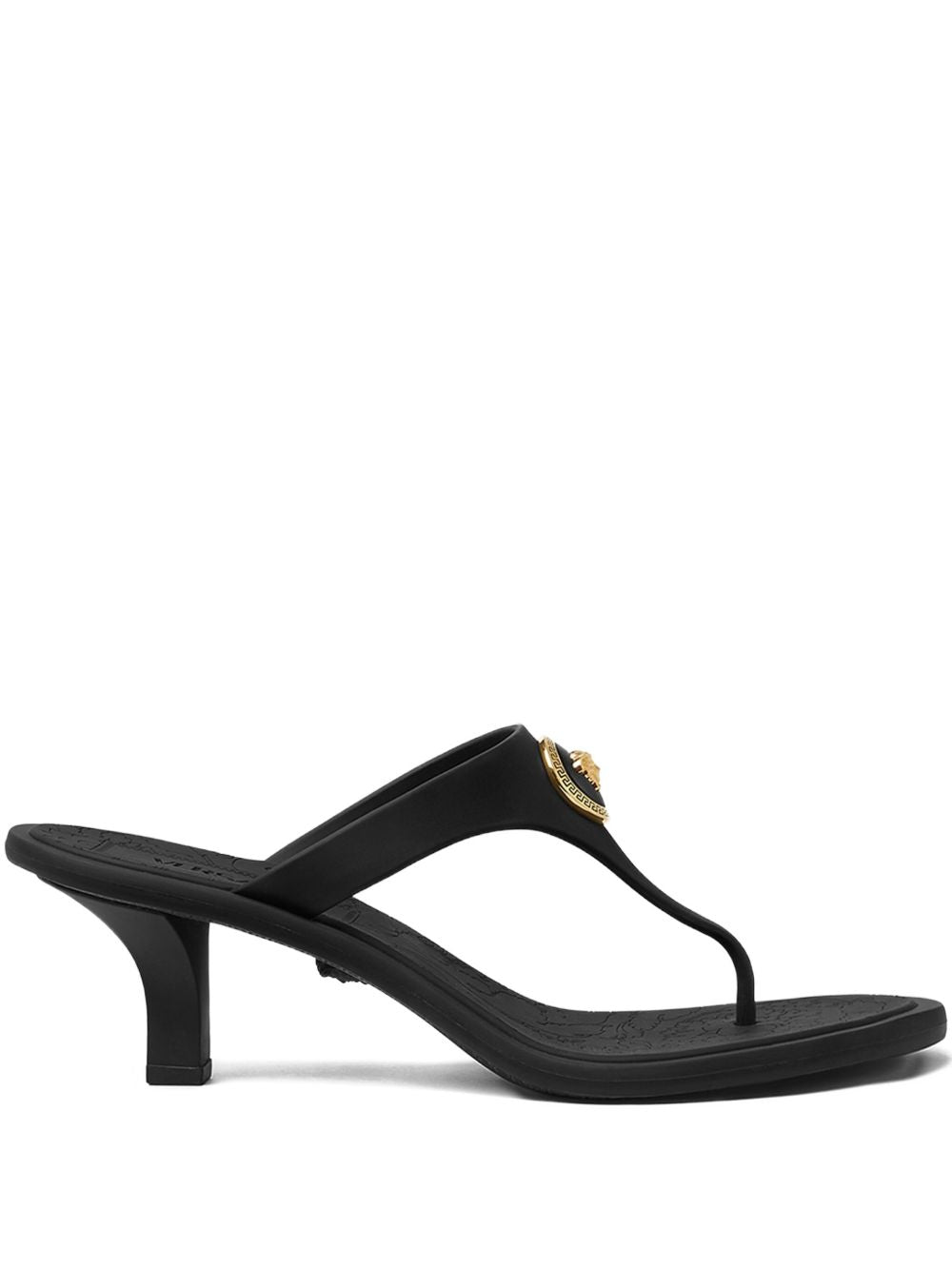 Versace Alia 55mm rubber flip-flop sandals Versace