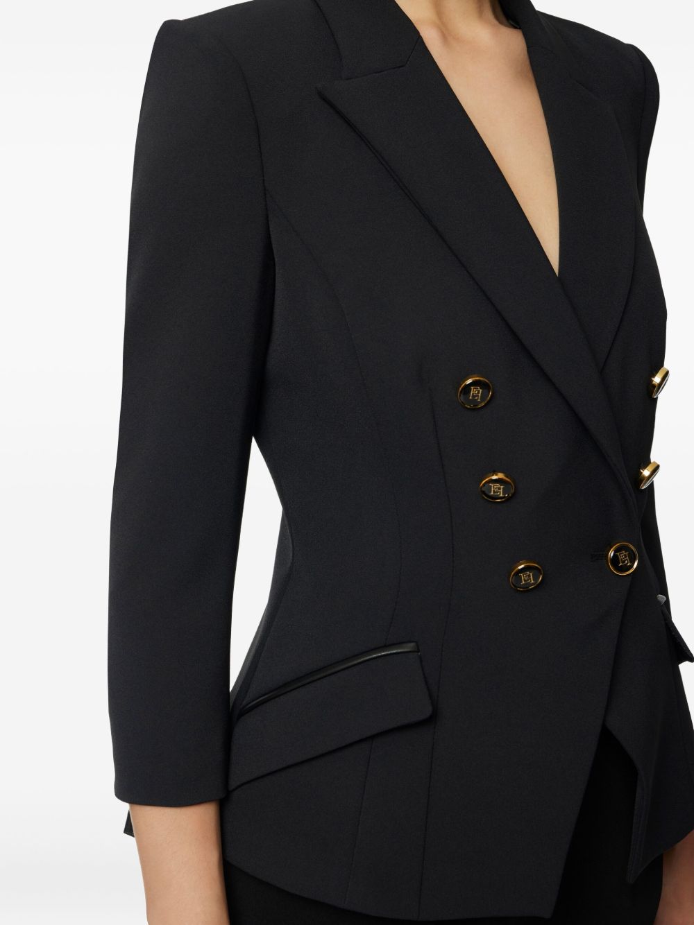 Elisabetta Franchi Jackets Black Elisabetta Franchi