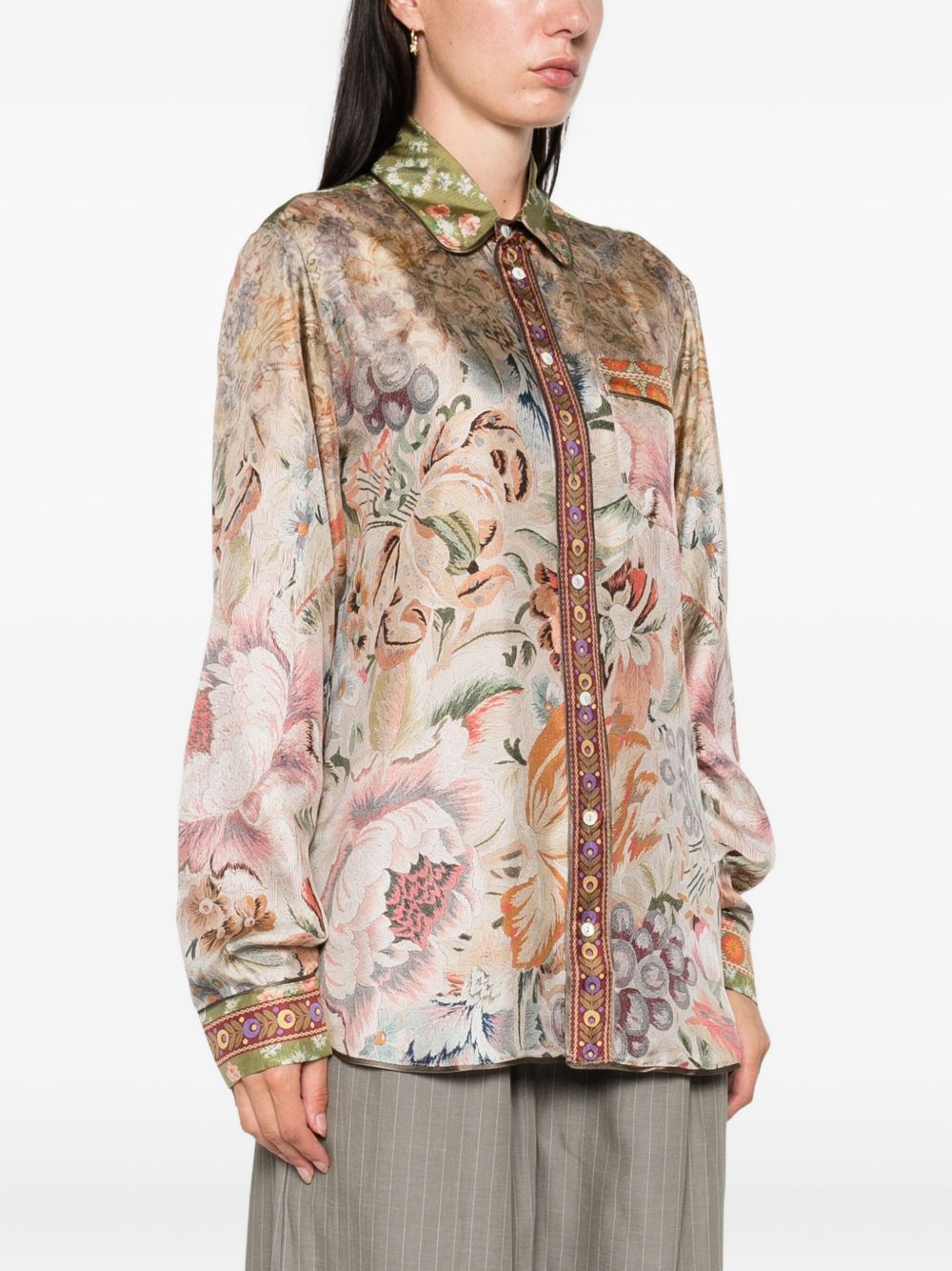 Pierre Louis Mascia Shirts Beige Pierre Louis Mascia