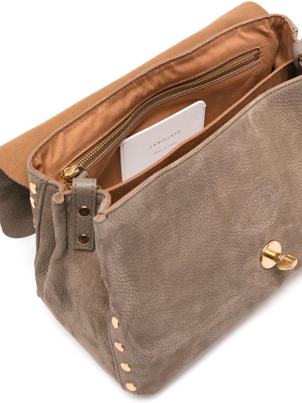 Zanellato Postina Jones small suede leather handbag Zanellato 