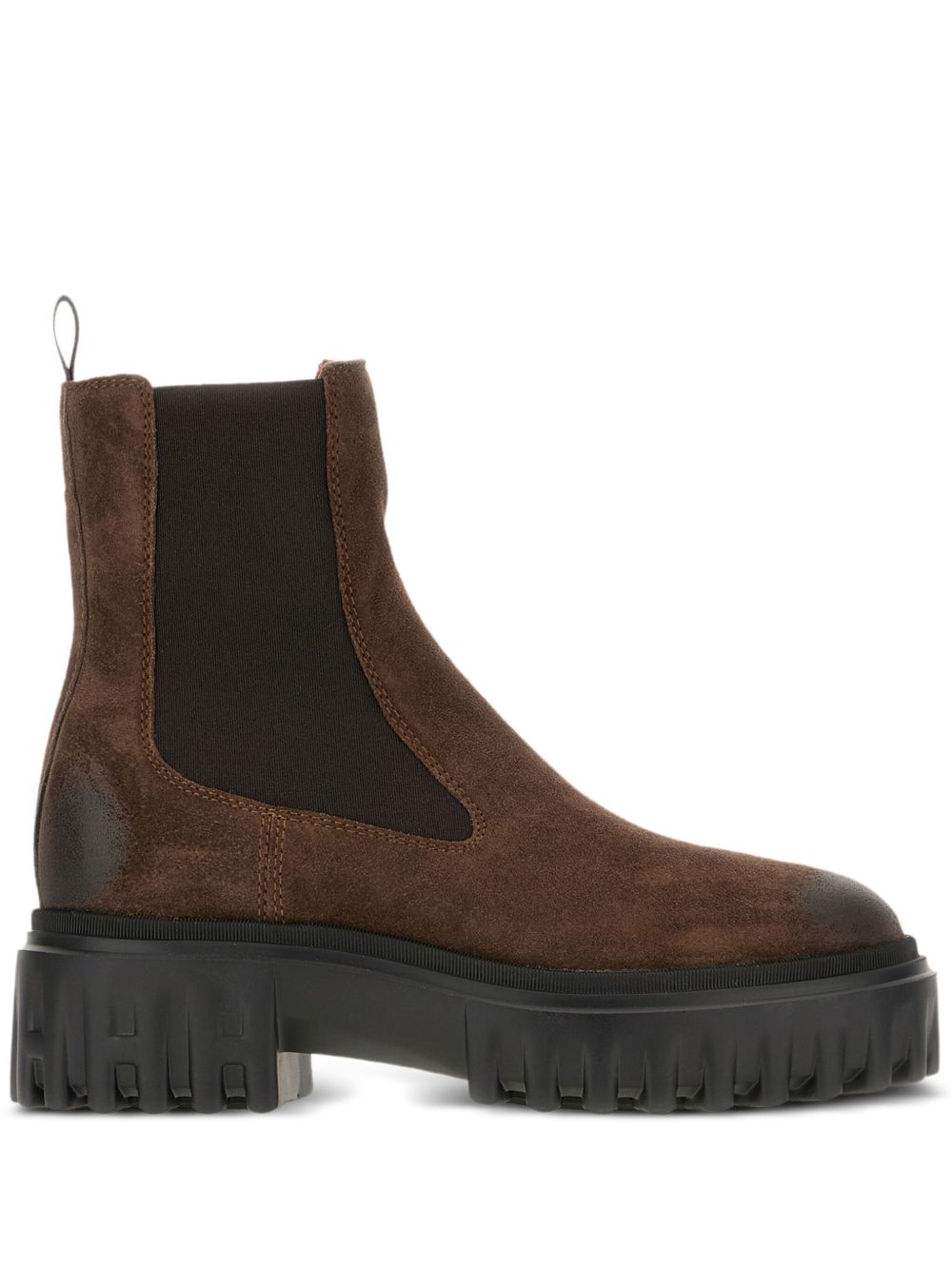 Hogan Pre 50mm elastic-panel leather boots Hogan Pre