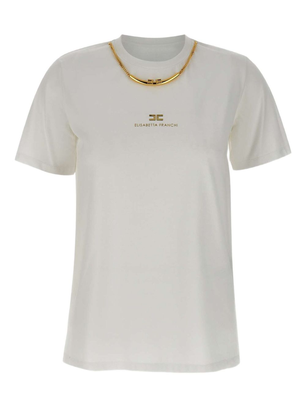 Elisabetta Franchi T-shirts and Polos White Elisabetta Franchi