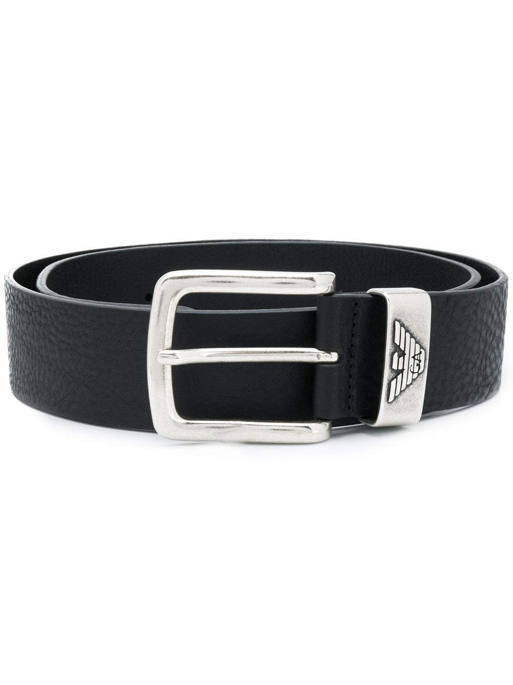 Emporio Armani Exclusive Leather belt with logo buckle EMPORIO ARMANI EXCLUSIVE