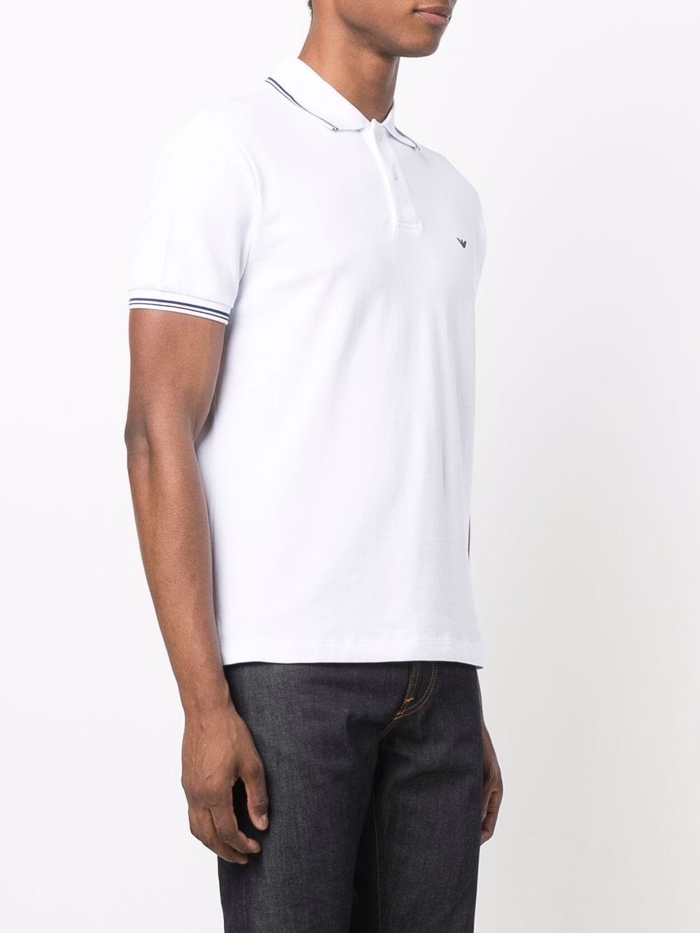 Emporio Armani T-shirts and Polos White Emporio Armani 