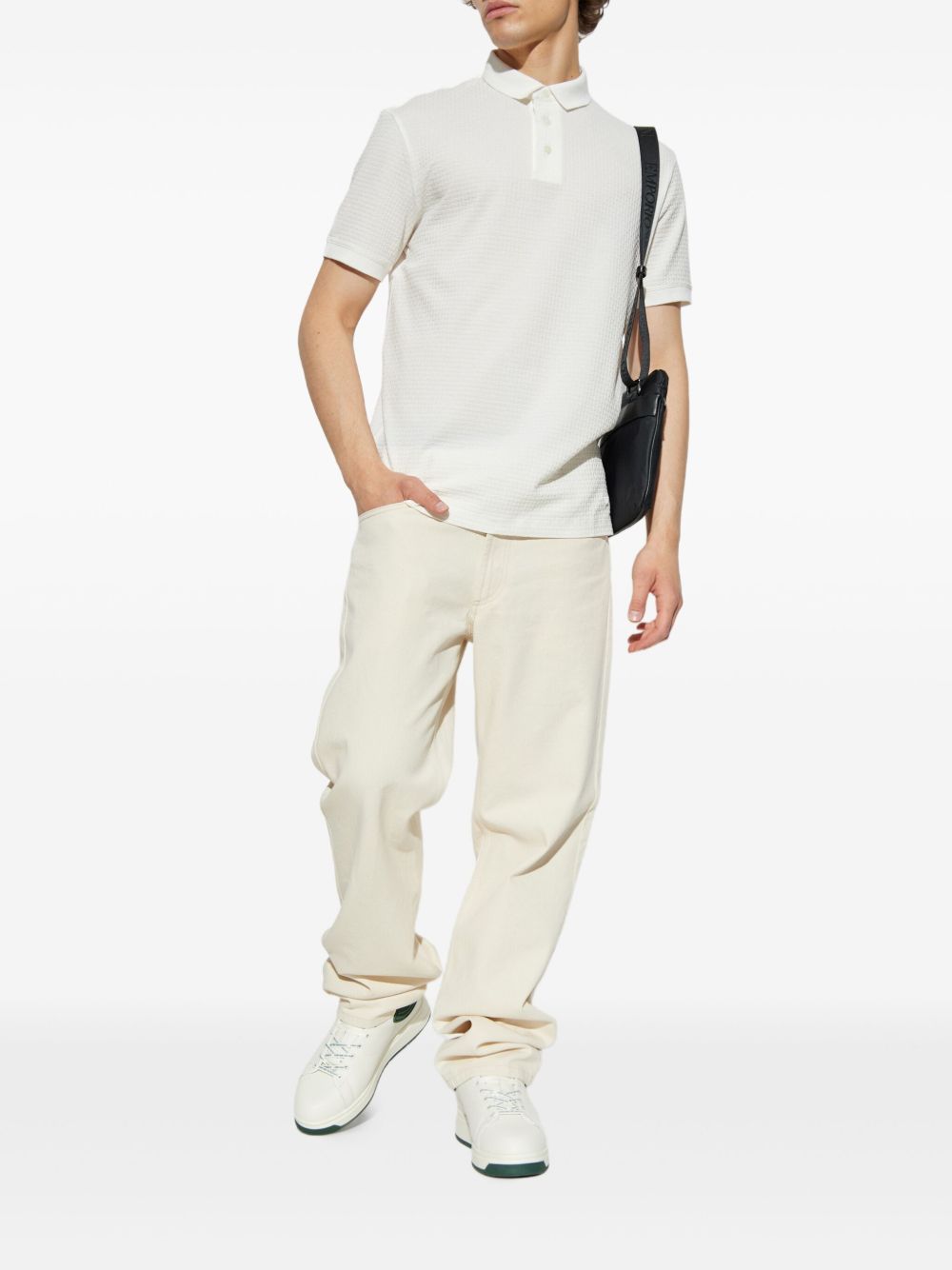 Emporio Armani T-shirts and Polos White Emporio Armani 