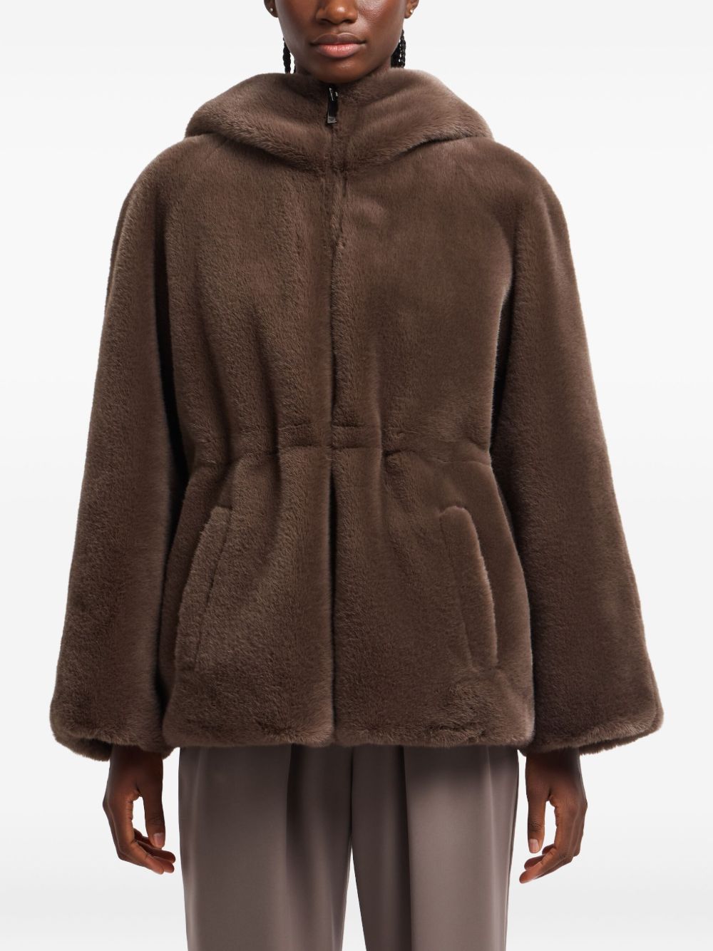 Emporio Armani Coats Dove Grey Emporio Armani 