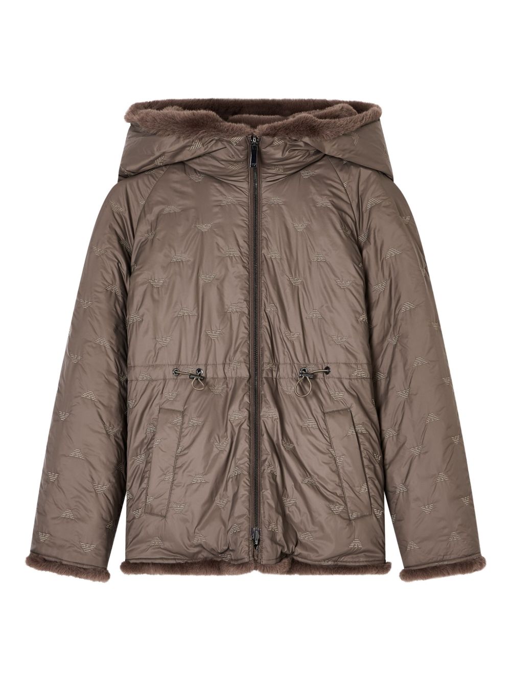 Emporio Armani Coats Dove Grey Emporio Armani 