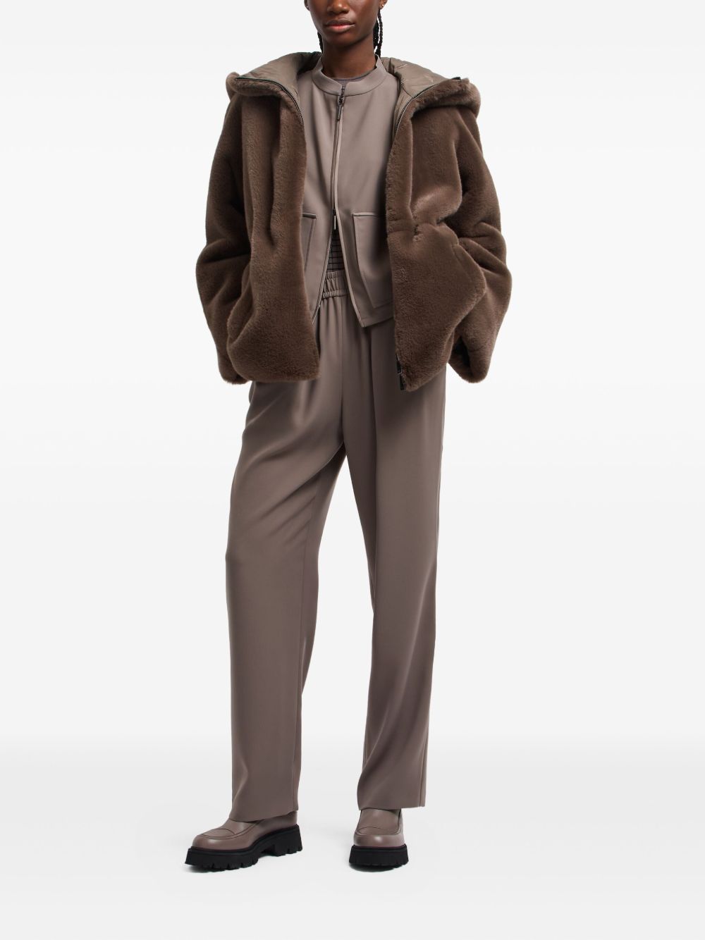 Emporio Armani Trousers Dove Grey Emporio Armani 