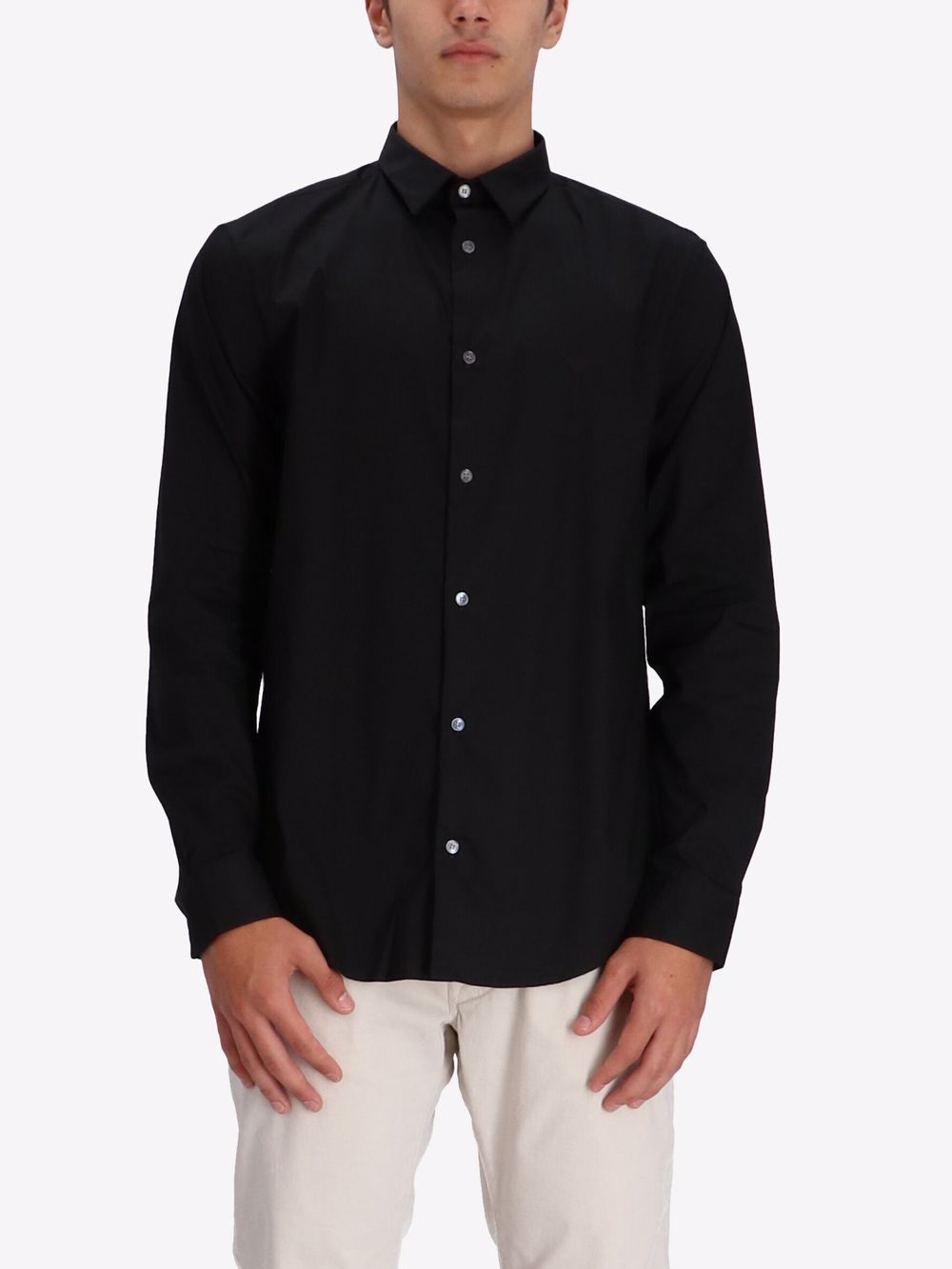 Emporio Armani Shirts Black Emporio Armani 