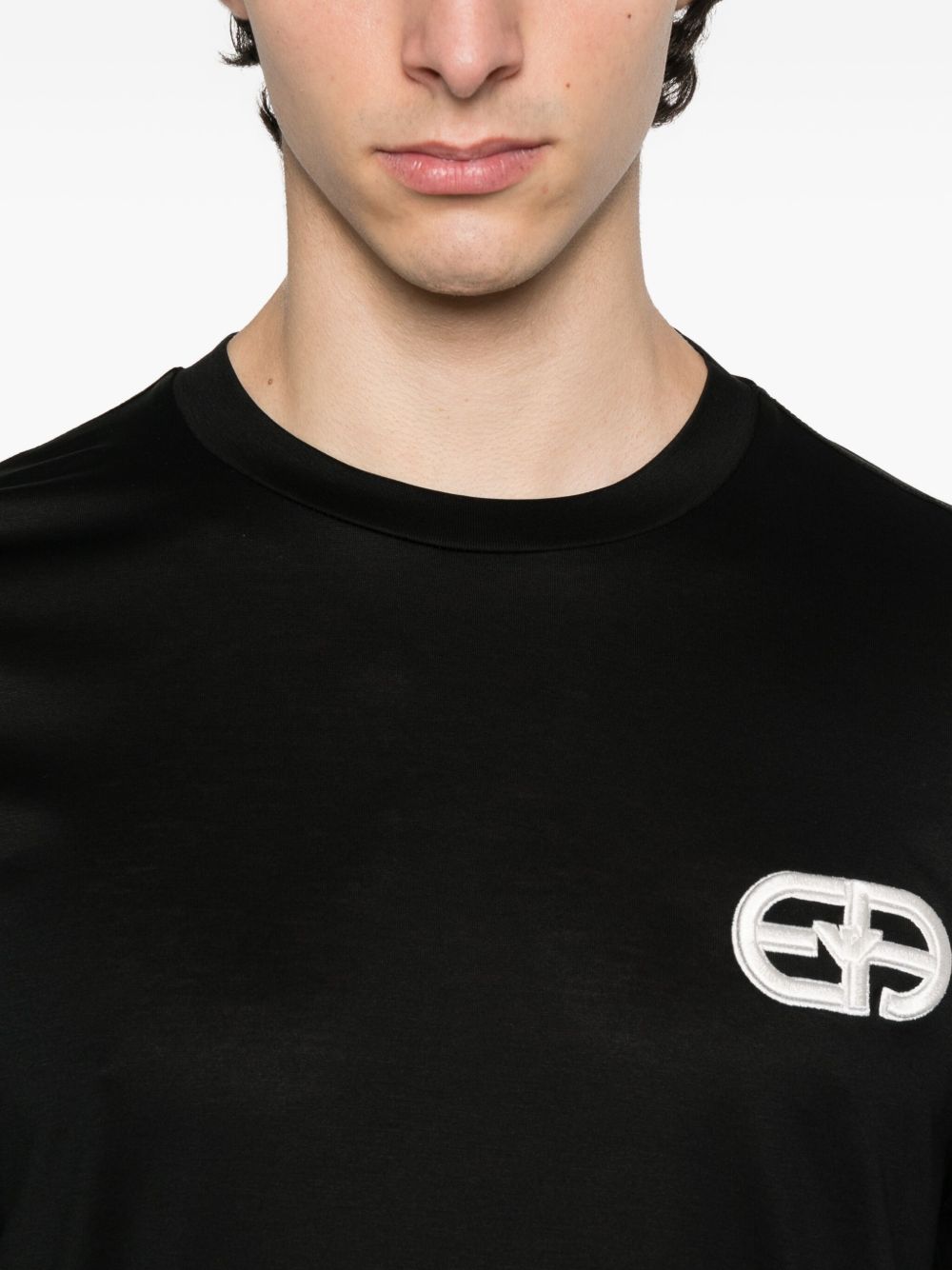 Emporio Armani T-shirts and Polos Black Emporio Armani 
