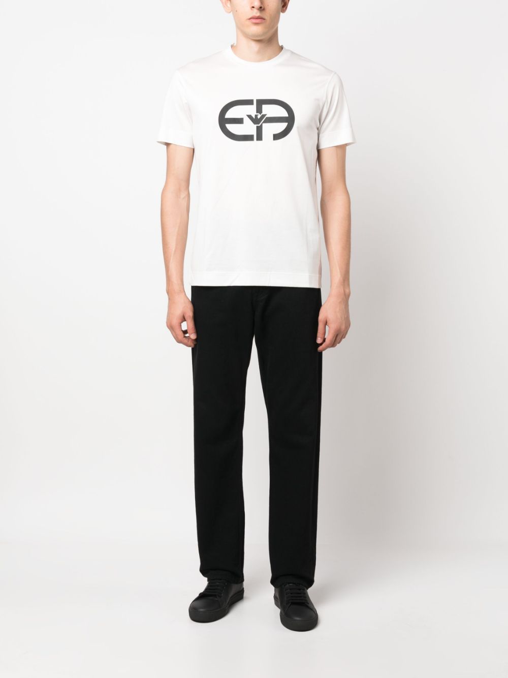 Emporio Armani T-shirts and Polos White Emporio Armani 