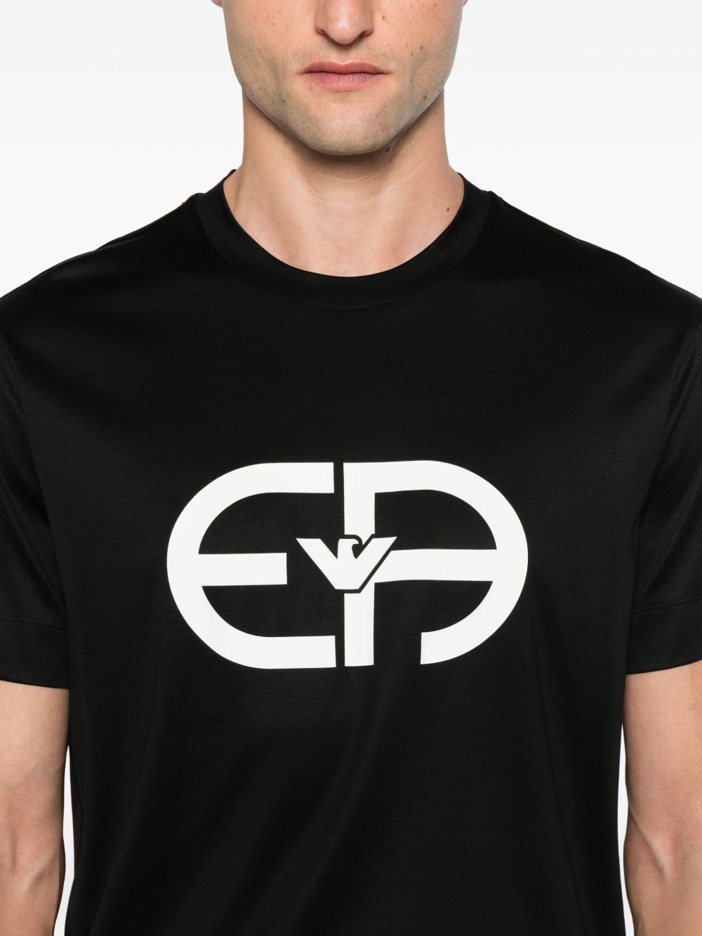 Emporio Armani T-shirts and Polos Black Emporio Armani 