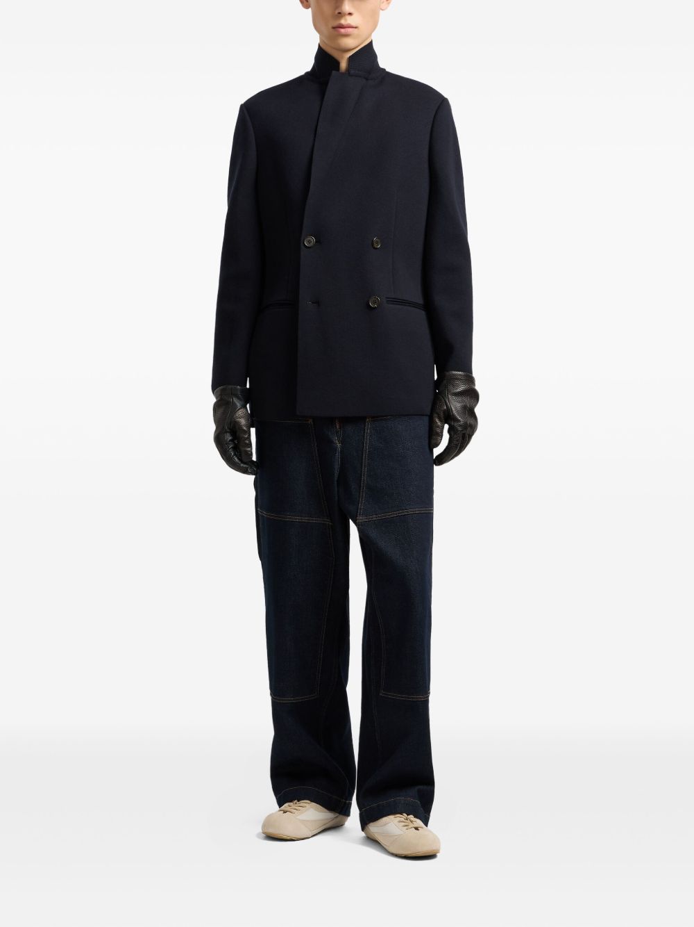 Emporio Armani Jackets Blue Emporio Armani 