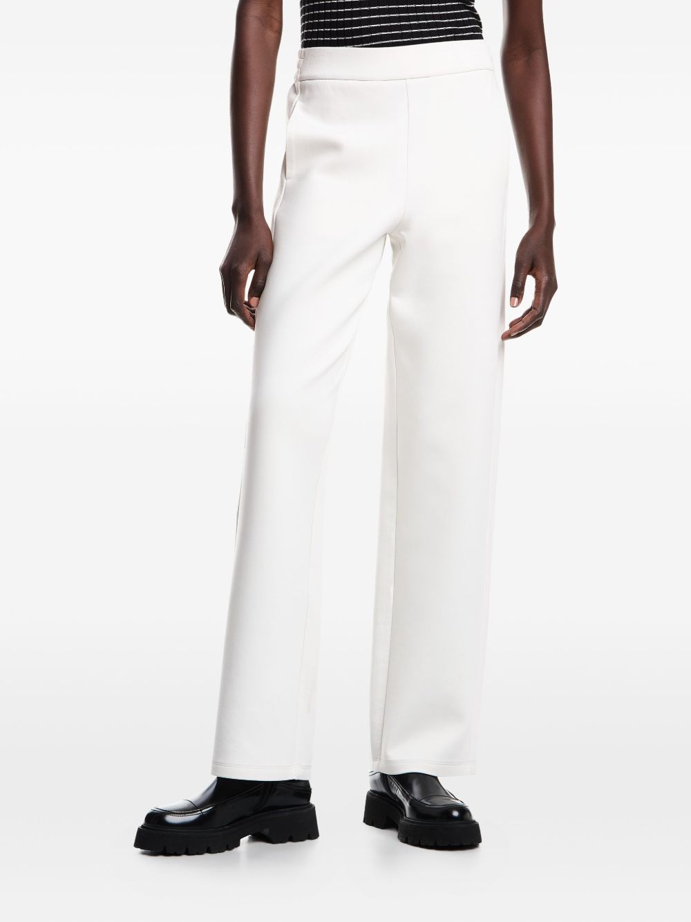 Emporio Armani Trousers Ivory Emporio Armani 