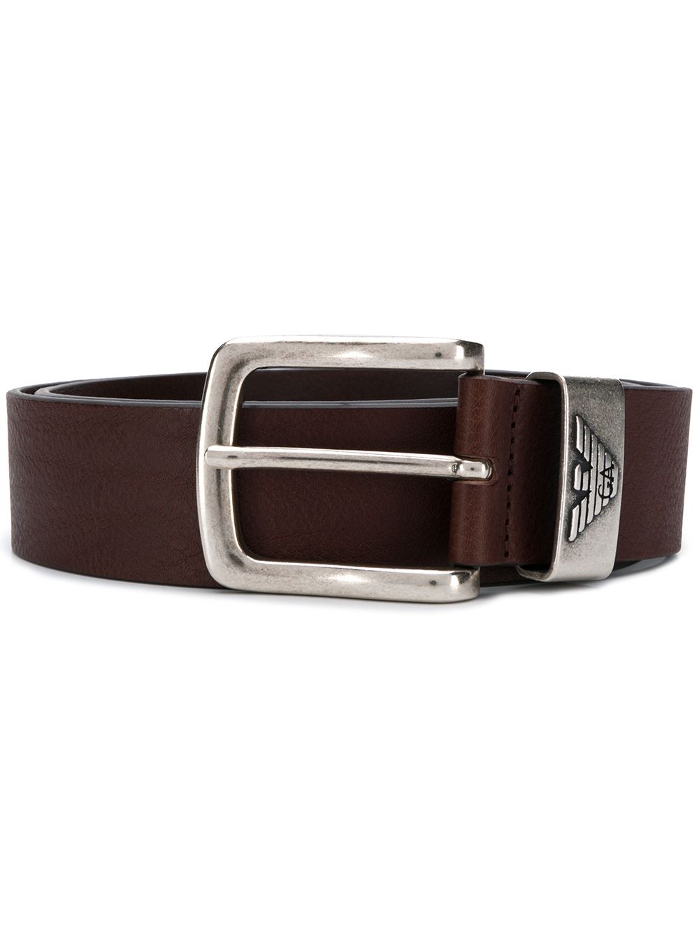 Emporio Armani Exclusive Leather belt with logo buckle EMPORIO ARMANI EXCLUSIVE
