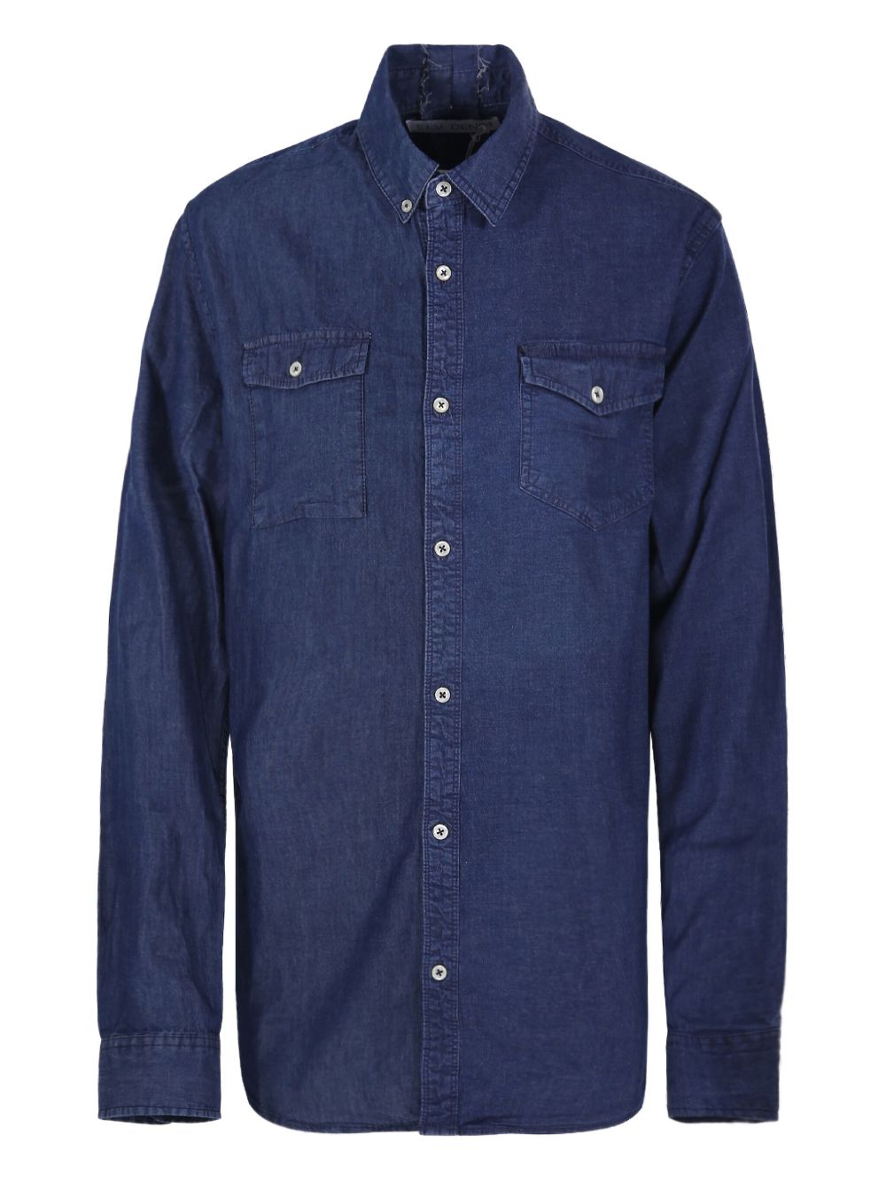 E.L.V. DENIM Shirts Blue E.L.V. Denim 