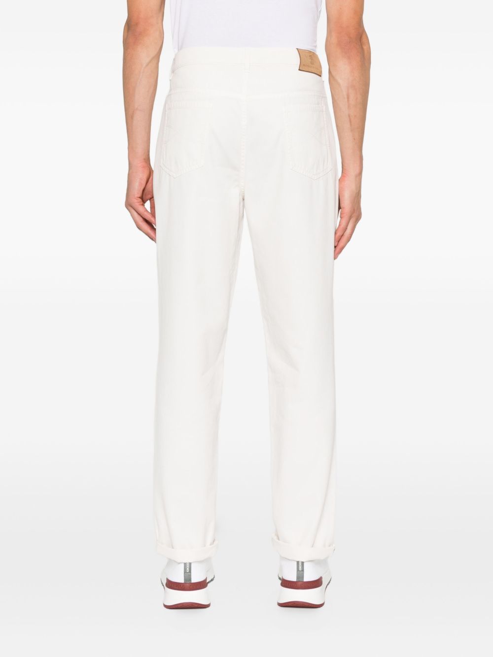 Brunello Cucinelli Trousers White Brunello Cucinelli