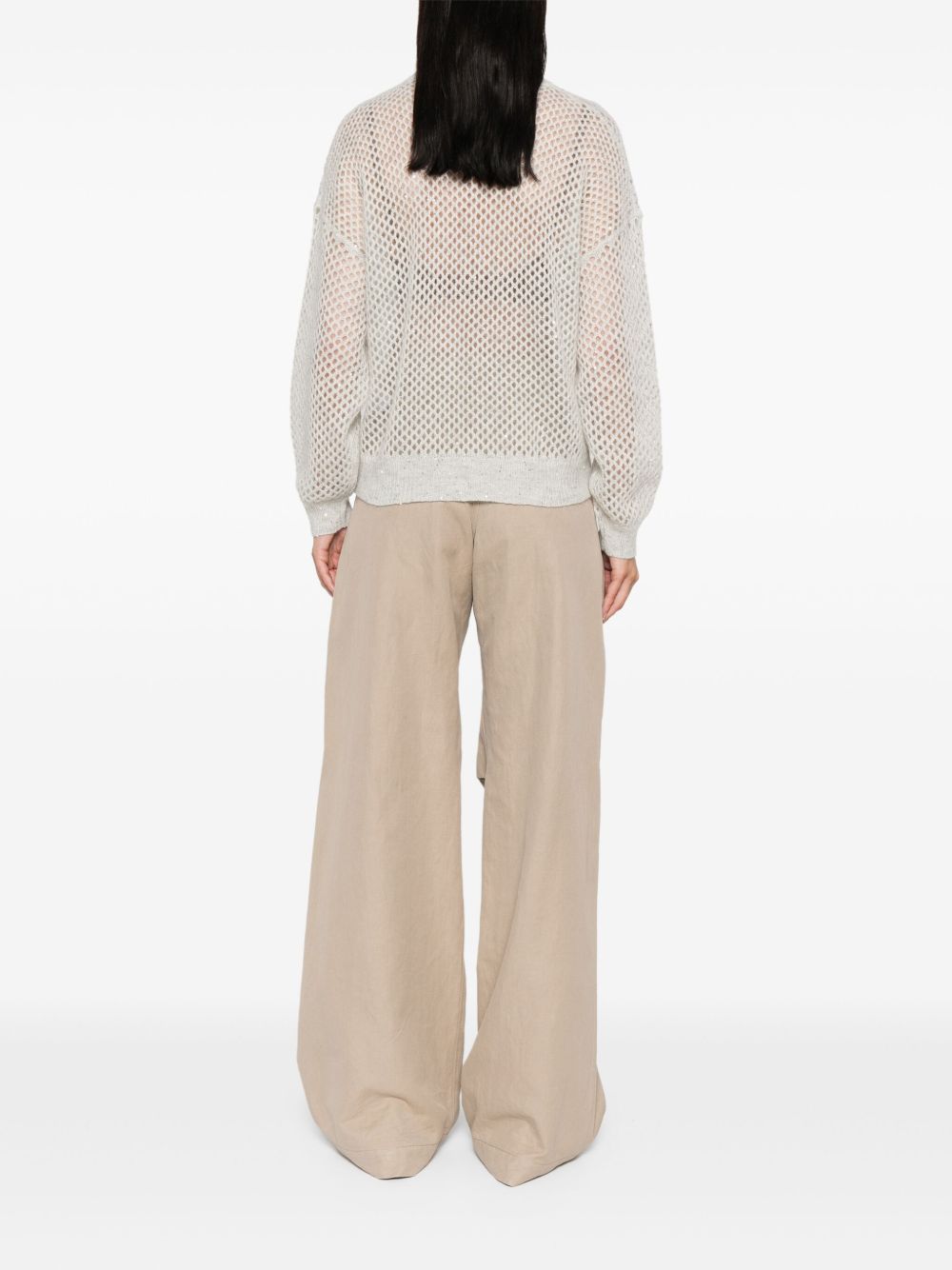 Brunello Cucinelli Sweaters Grey Brunello Cucinelli