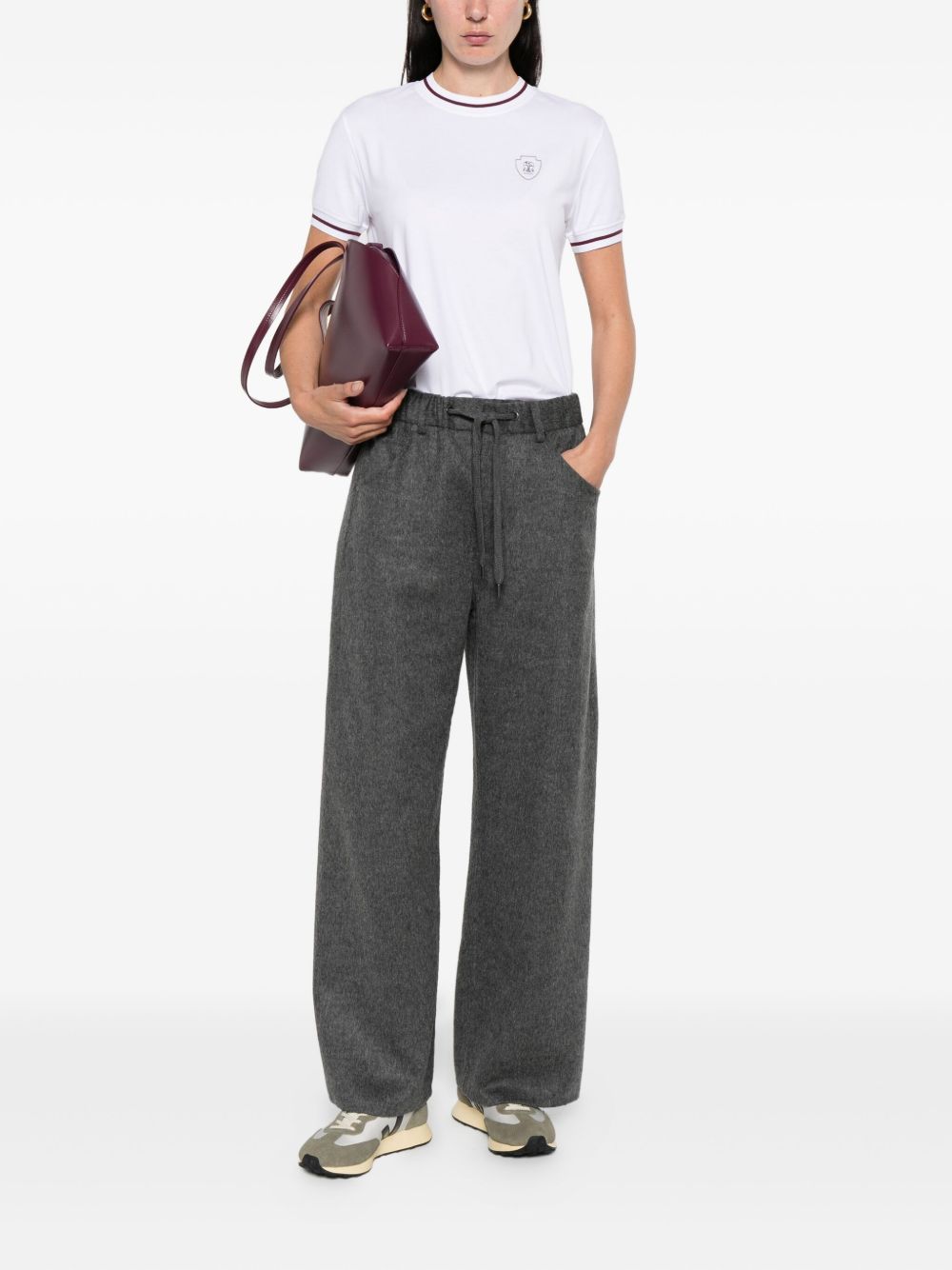 Brunello Cucinelli Trousers Grey Brunello Cucinelli